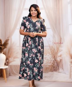 Maxi Megha thick Weight Dress