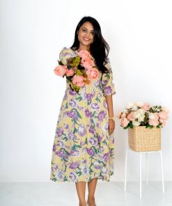 Mellow casual Dress With Lining