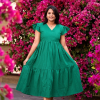 Kiara casual Dress With Lining