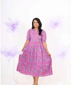 Laya   Casual dress With Lining Non-Maternity & Feeding-Friendly Dress