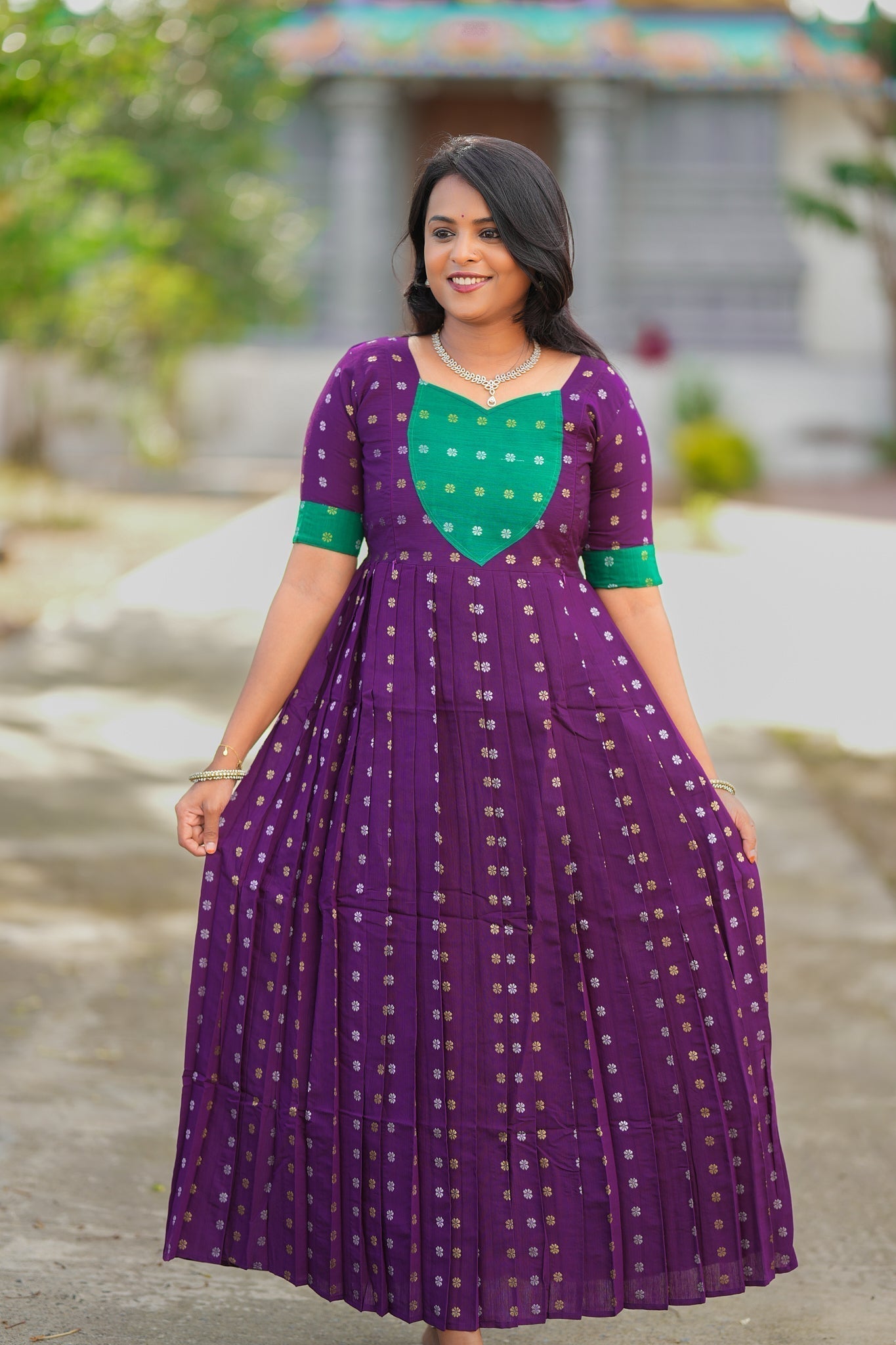 Alagu Maxi Dress With Lining ( ready to dispatch) - Image 2
