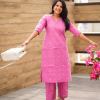 Dusty pink  Cotton Kurta Set with full lining ( ready to dispatch) set of 2