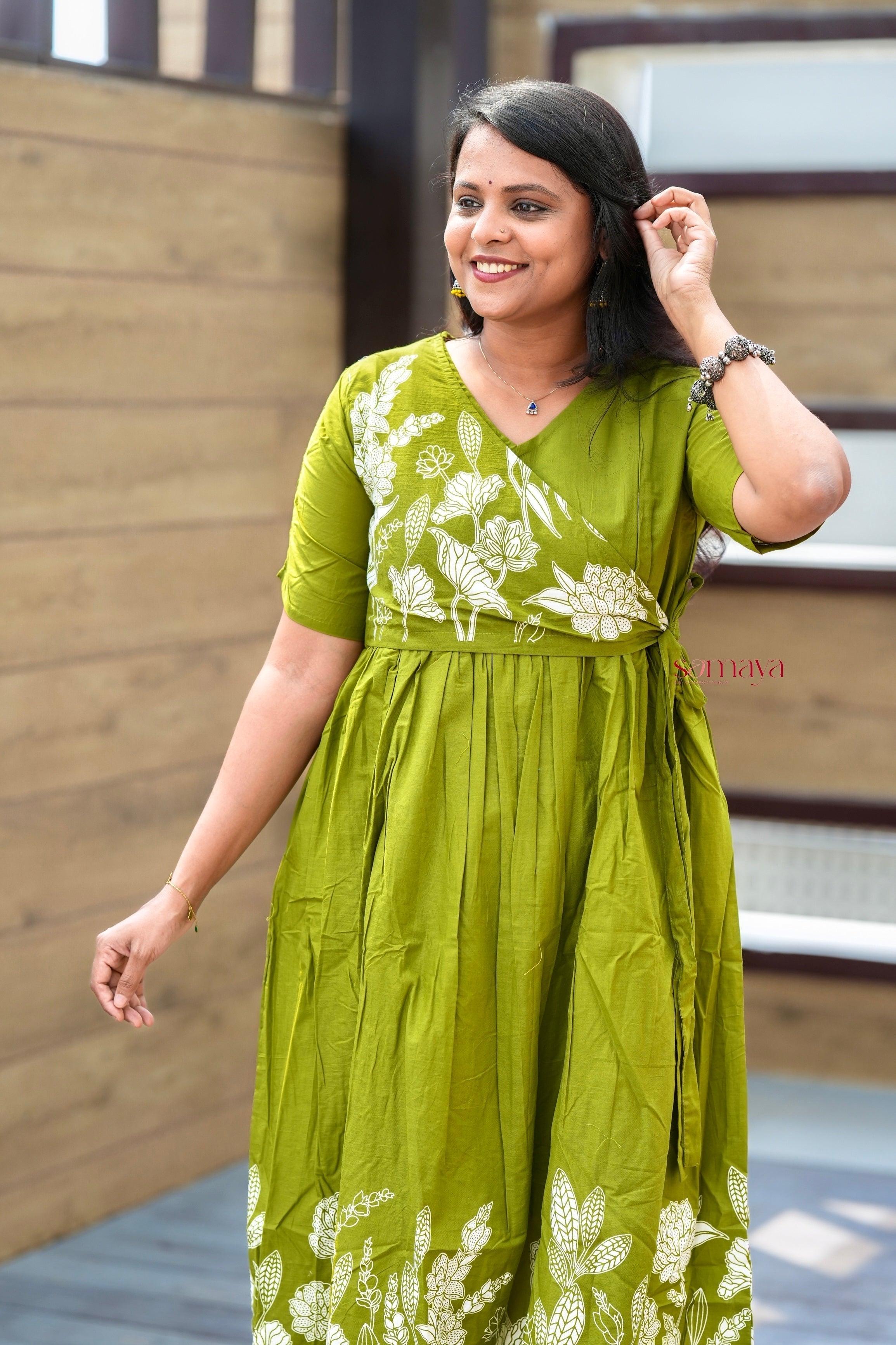 Harini Casual Dress With Lining - Image 4