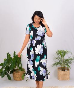 Maxi Shan Flower Ultra Light Weight( Minor embroidery variation )
