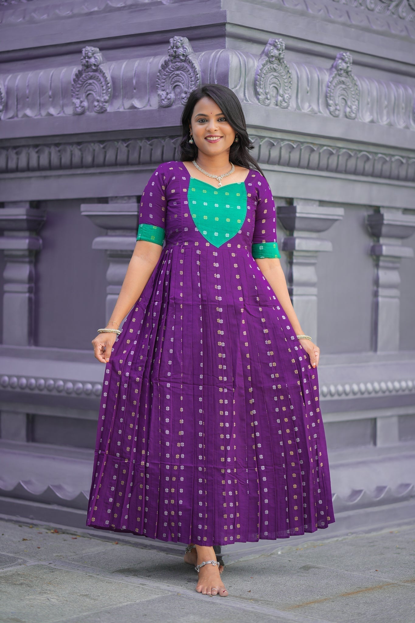 Alagu Maxi Dress With Lining ( ready to dispatch) - Image 7