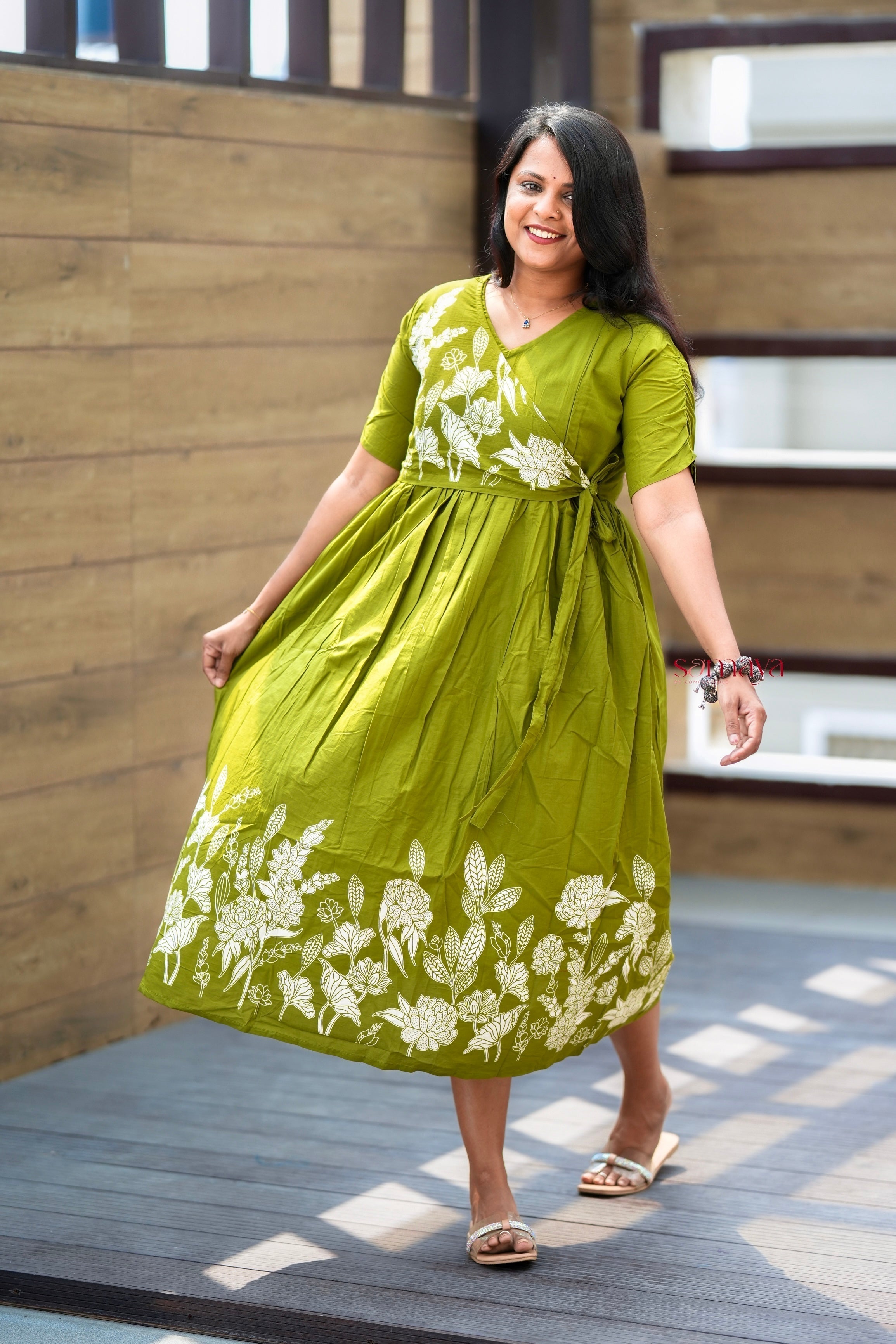 Harini Casual Dress With Lining - Image 5
