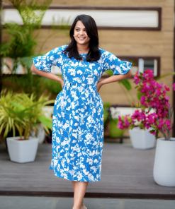 Midi Harith  Waffle Dress