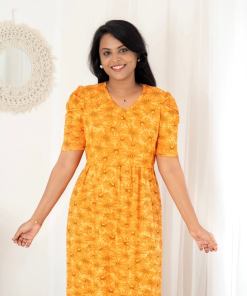 Maxi Sunflower Light Weight Dress