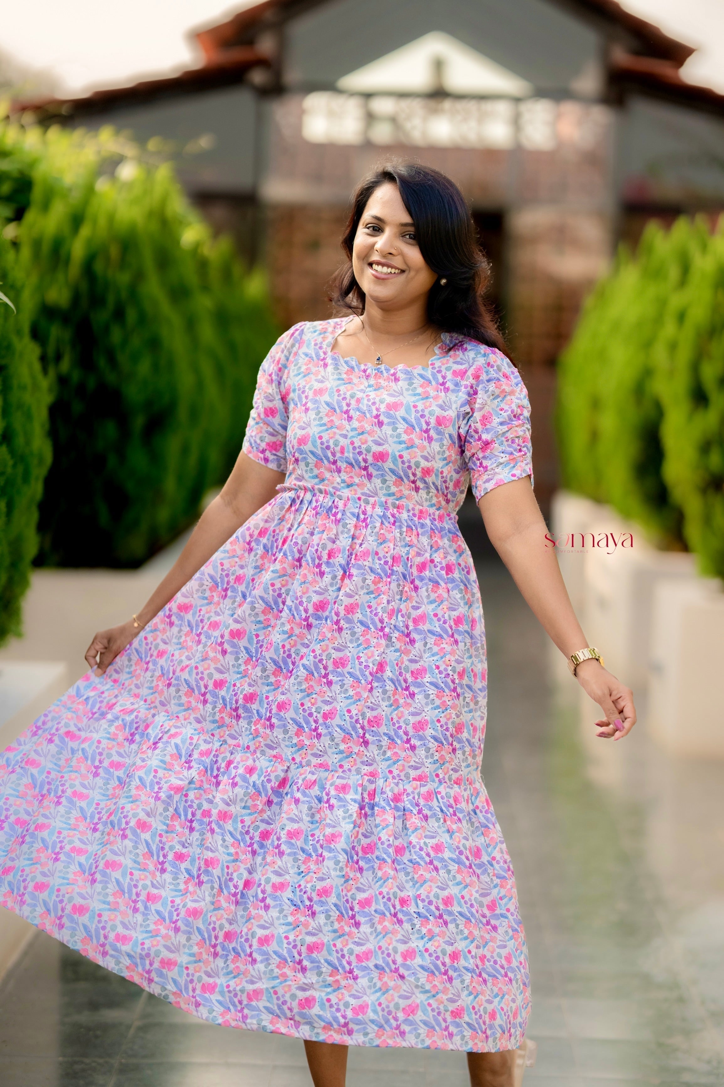 Jenny Hakoba Dress With Lining - Image 2