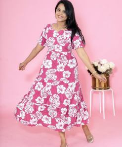 Flora casual Dress With Lining