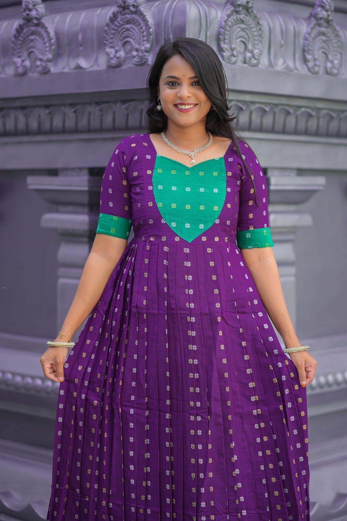 Alagu Maxi Dress With Lining ( ready to dispatch) - Image 8