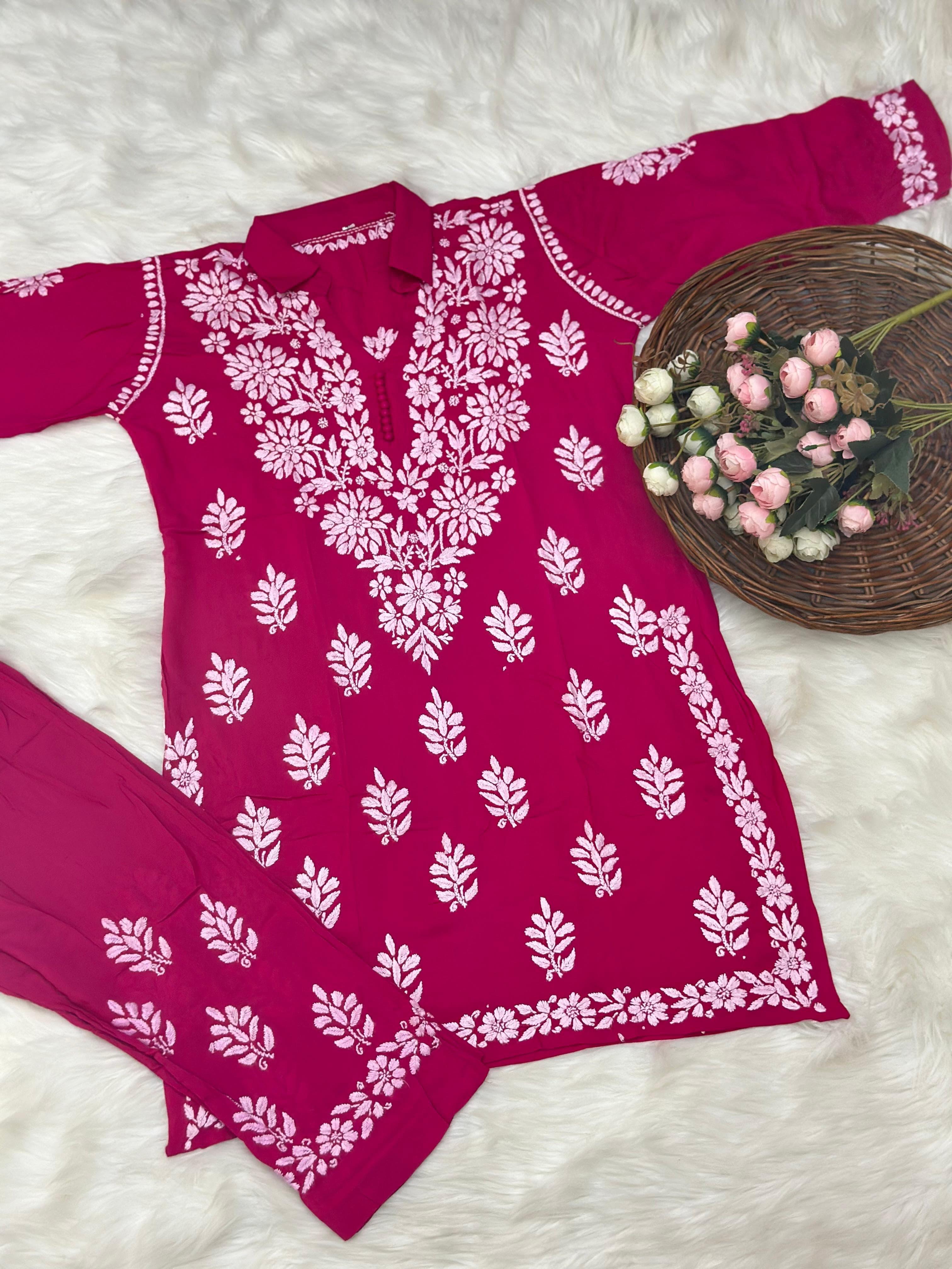 Heer modal kurta pant set - Image 4
