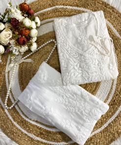 Saanjh Pure Kota Doria in a graceful Angarkha style