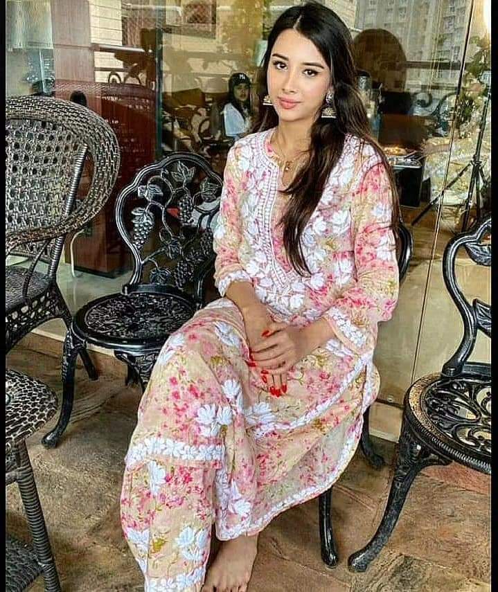 Rida mul cotton kurta plazzo set - Image 17