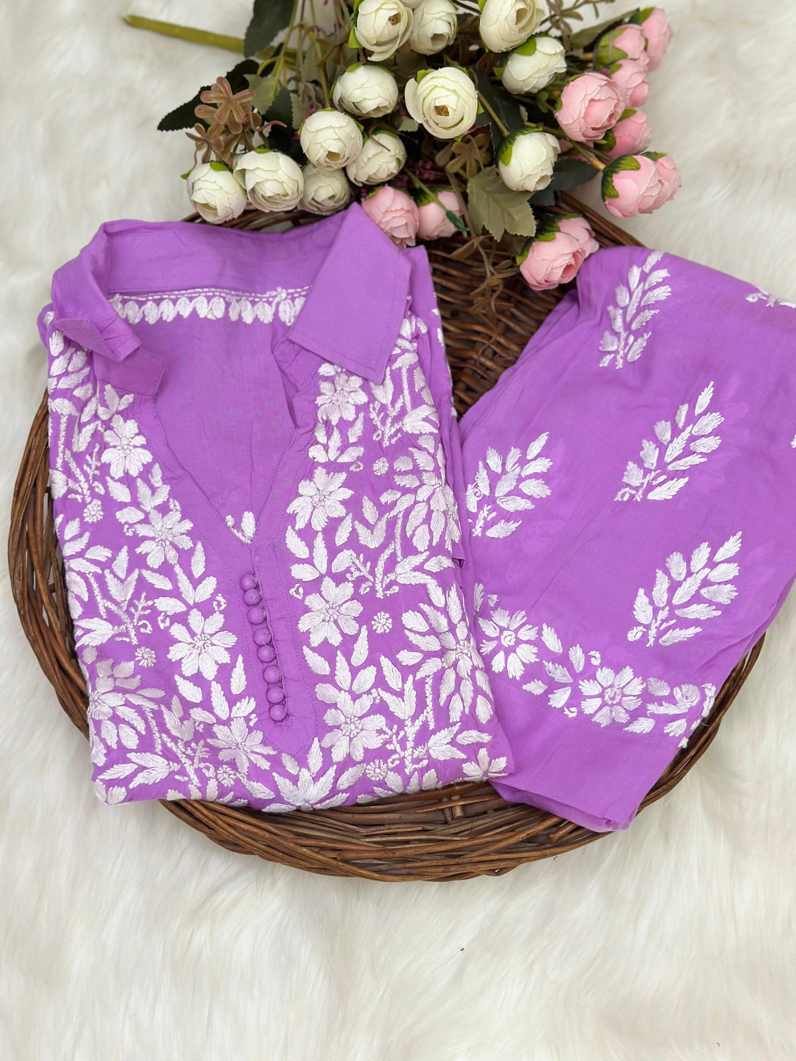 Heer modal kurta pant set - Image 6
