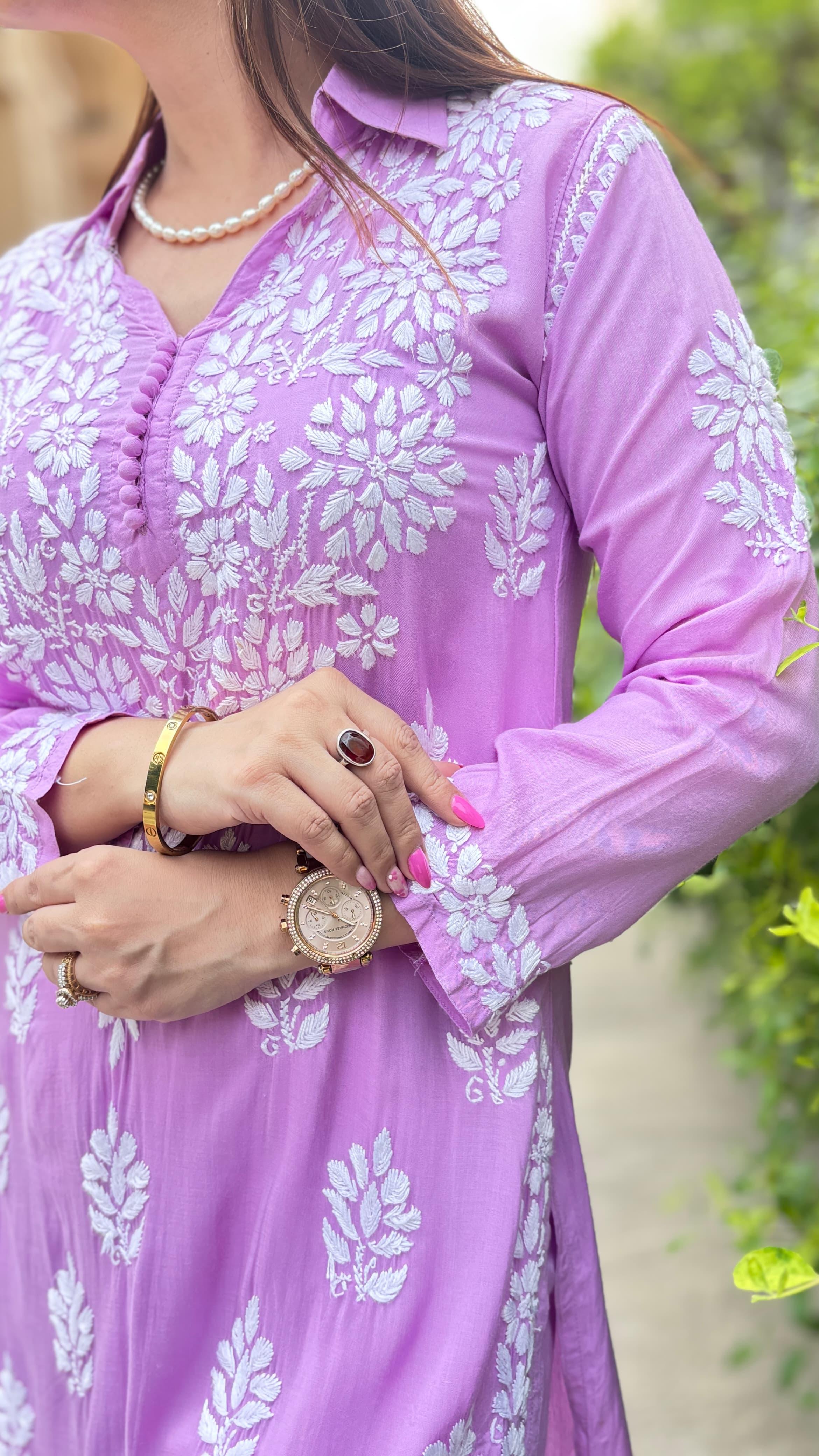 Heer modal kurta pant set - Image 7