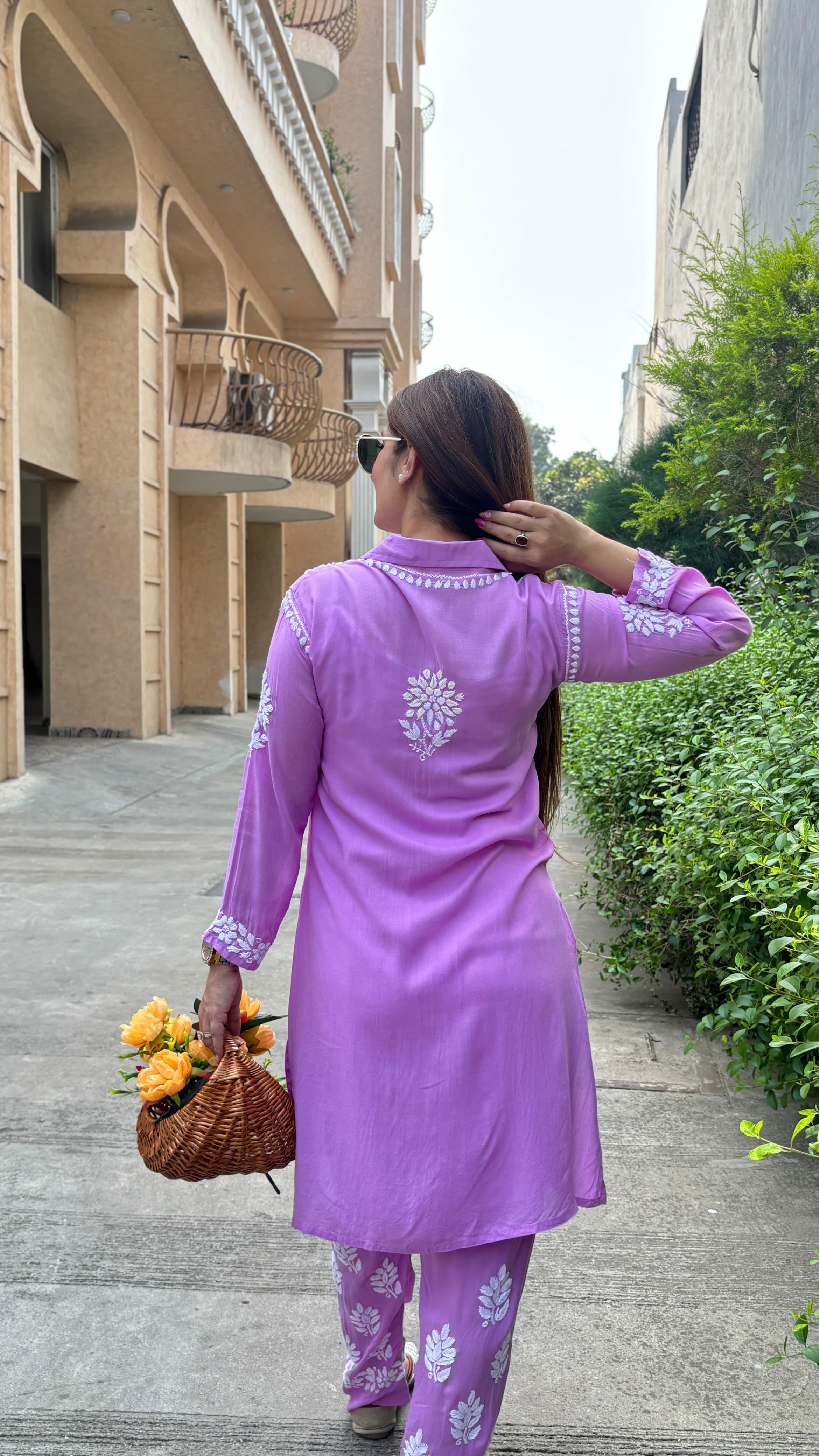 Heer modal kurta pant set - Image 8